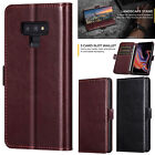 For Samsung Galaxy Note 9 Magnetic Leather Flip Case Wallet Card Stand Cover