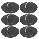 New 6Pcs Inflatable Boat Kayak Dring Pad Patch Marine Fixed Buckle With El