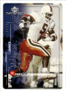 1999 Upper Deck MVP #206 Edgerrin James RC Indianapolis Colts - Picture 1 of 2