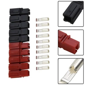 5 Pair Red and Black 30 Amp 600V for Anderson Plug Marine Power Connector - Picture 1 of 24