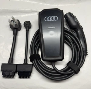 Audi RS eTron A3 Q4 Q5 EV Charger 120V 220V NEMA 5-15, 14-50 Charging Cable OEM - Picture 1 of 4