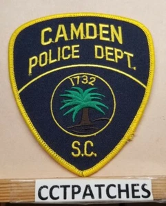CAMDEN, SOUTH CAROLINA POLICE SHOULDER PATCH SC - Bild 1 von 2