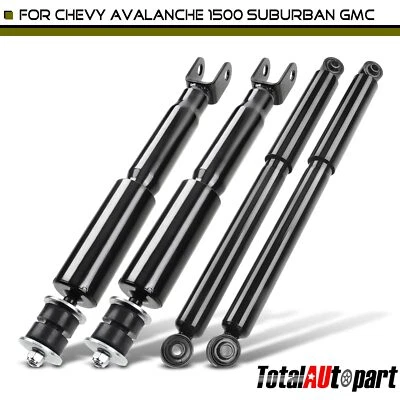 4 амортизатора для Chevy Avalanche 1500 Tahoe GMC Yukon 00-06 передние и задние - Изображение 1 из 4