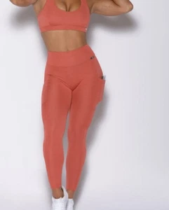 Bombshell sportswear Rib Leggings Size Small - Picture 1 of 5