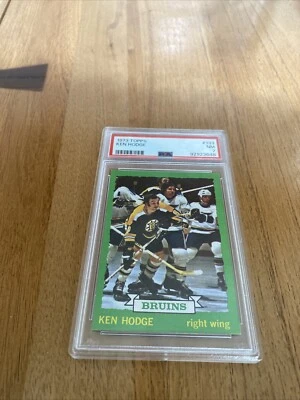 1973 Topps #133 Ken Hodge - PSA 7 - Image 1 of 2