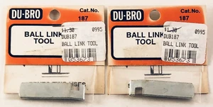 DU-BRO Ball Link Tool 187 - Two Packages - NOS - Picture 1 of 2