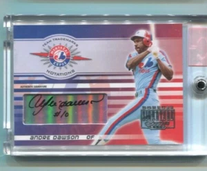 2003 Donruss Signature Series ANDRE DAWSON Notations Autograph MONTREAL EXPOS - Picture 1 of 1