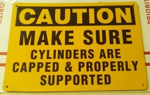 CAUTION Make Sure Cylinders Are Capped & Properly Supported / FREE Shipping! - Picture 1 of 1