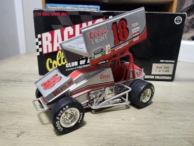 XRARO Brad Doty Coors Light Silver Bullet 1/24 Die Cast Sprint Car Foto 1 de 4