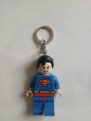3" Lego 2013 Superman Light Torch Key Ring Key Chain no cloak M - Image 1 of 4