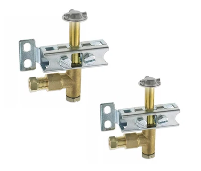 2 X 3 Way Natural Gas Pilot Light Chinese Wok Range Cooker Three Flame Universal - Image 1 of 4