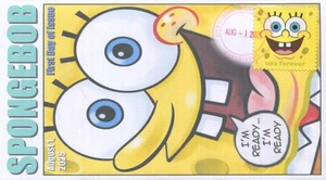 COVERSCAPE computer generated “SpongeBob” Forever 2025 U/O FDC - Picture 1 of 2