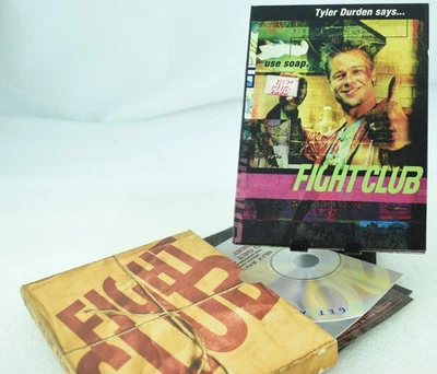 Fight Club (Two-Disc Collector's Edition) 2000 w Original Sleeve Case Inserts - Image 1 of 4