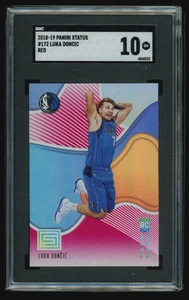 2018-19 Panini Status Red Luka Doncic RC #172 SGC 10 Dallas Mavericks - Picture 1 of 2