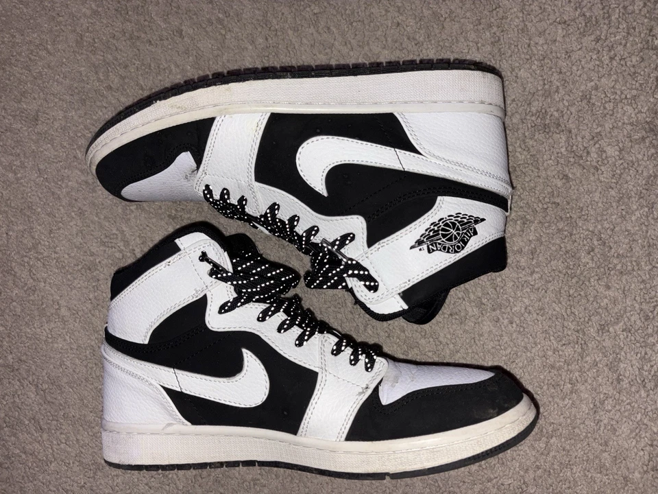 Air Jordan 1 Retro Mid Esmoquin Talla 10 Hombre Foto 1 de 4