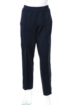 Pantalones cónicos de punto Pinko Eugenio para mujer con tubo azul talla mediana 11474968 LL Foto 1 de 4