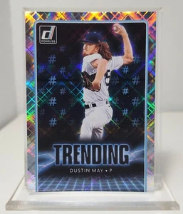 2021 Panini Donruss Trending Diamond - Dustin May - LA Dodgers - Bild 1 von 2