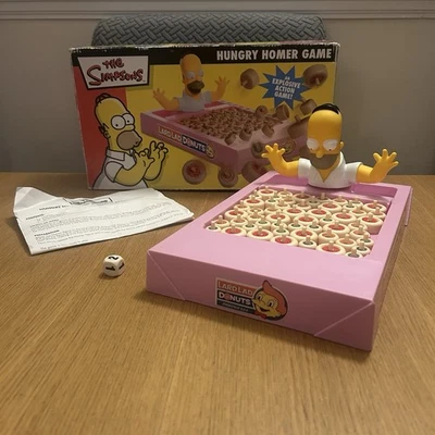 Hungry Homer Game The Simpsons Family Game 2004 Complete - Image 1 of 4