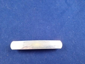 Vtg 1980's Silver Tone Thin Long Plastic Barrette *5-B - Picture 1 of 4