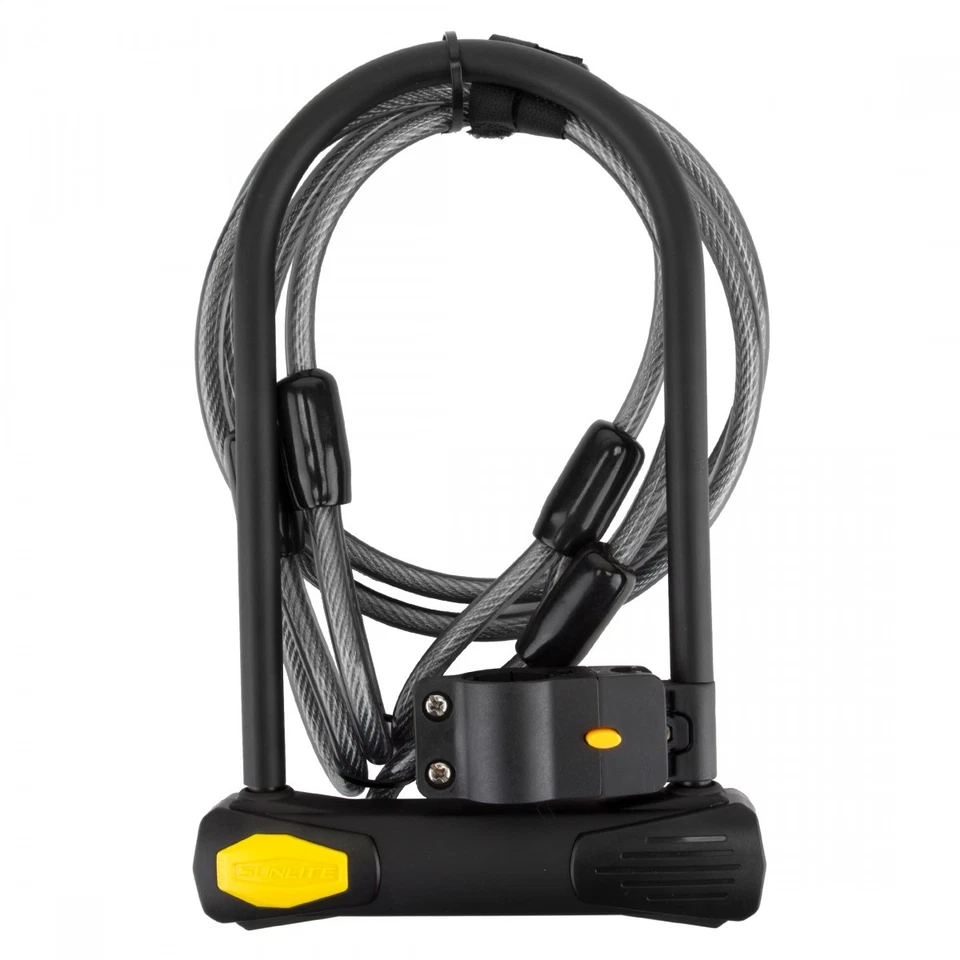 Sunlite Power Shield U ATB Bike Lock - 12mm Hardened Steel Shackle, - Image 1 of 1