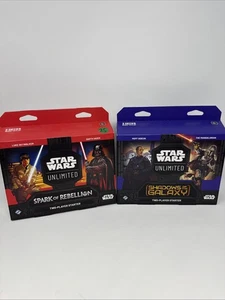 Star Wars: Unlimited Spark of Rebellion And Shadows Two-Player Starter Deck - Picture 1 of 5