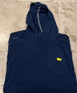 Masters Hoodie Mens Size L Navy TASC Golf Performance - Worn Once - Picture 1 of 2
