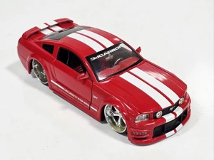 Ford Mustang GT 2010 Bigtime Muscle Series Jada Toys 1/24 auto pressofusa rossa *LEGGI* - Foto 1 di 18