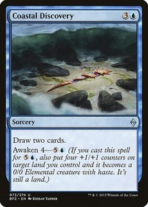 Coastal Discovery - BFZ (Battle for Zendikar) #73 MTG Magic The Gathering - Picture 1 of 1