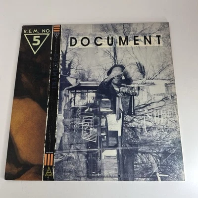 R.E.M. NO. 5 Document Vinyl Record LP REM IRS 42059 1987 VG+ Original Pressing - Image 1 of 4