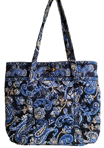 Borsa a tracolla Vera Bradley blu paisley - Foto 1 di 3