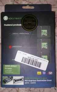 IO Crest 2 Port SATA III PCI-Express x1 Card (SY-PEX40039) - Picture 1 of 3
