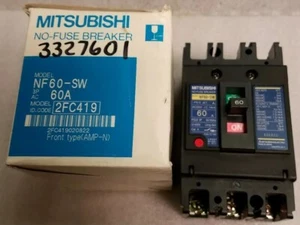 Mitsubishi, NF60-SW, No-Fuse Circuit Breaker 3P 60A  - Picture 1 of 2