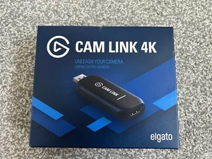 Elgato Cam Link 4K, External Camera Capture Card, Stream Record Twitch YouTube - Picture 1 of 3
