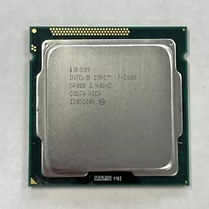Intel Core i7-2600 Processor 8M Cache 3.40 GHz Up to 3.80 GHz LGA1155 SR00B - Picture 1 of 4