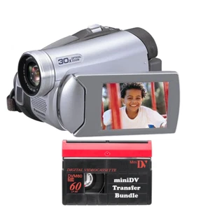 Panasonic miniDV Tape Transfer Bundle mit USB Adapter, Leerband, neuer Akku - Bild 1 von 10