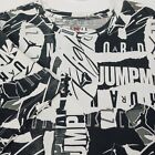 Air Jordan Jump Allover Graphic Print Short Sleeve Pullover Crewneck T-Shirt Xxl