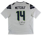 Seahawks Dk Metcalf Authentic Signed White Nike Jersey Bas Witnessed