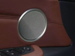 Anillos de altavoz de aluminio para altavoces de puerta para BMW X5 E70 2006-2013 4 piezas - Imagen 1 de 13