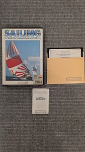 Commdore 64 Sailing Activison 1987 Diskette +Manual in Box/OVP 100%OK - Bild 1 von 2