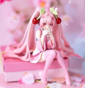 Anime Girls Hatsune Miku Sakura Posición Sentada Pvc Figura Modelo Juguete Nuevo - Imagen 1 de 8