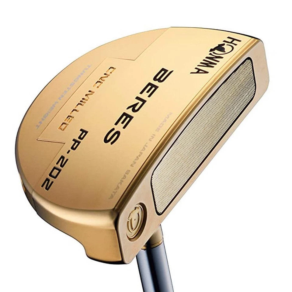 HONMA PP202 Putter RH Gold Plated 34 - Image 1 of 4