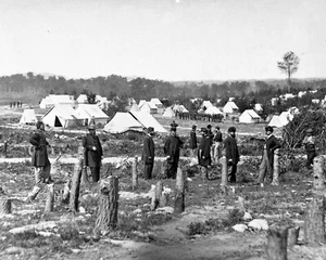 Camp of 30th Pennsylvania Infantry 1861 Photo - Picture 1 of 1