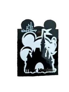 Disney LE 500 WDW Mickey Icon Schloss Magic Kingdom schwarz & grau Pin (U5:3008) - Bild 1 von 4
