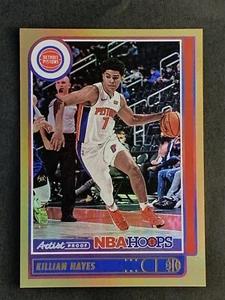 2021-22 Panini Reifen Basketball Killian Hayes Künstler Proof Gold/10 #175 - Bild 1 von 3