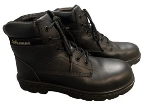 Xplorer Mens Safety Boots Waterproof Leather w/Composite Toe Cap Size UK 8 EU 42 - Picture 1 of 12