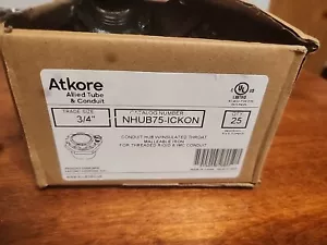 3/4" Conduit Hub With Insulated Throat Box Of 25 NHUB75-ICKON - Picture 1 of 3