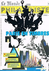 Le Monde Des Philatélistes N°461 mars 1992: Paris en timbre - Picture 1 of 1