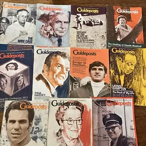 1972 Guideposts Lot Harry Reasoner James Irwin Lionel Hampton Roger Staubach - Picture 1 of 4
