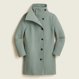 New J Crew Italian stadium-cloth wool Nello Cori Slate Green SZ 2P $365 - Picture 1 of 12