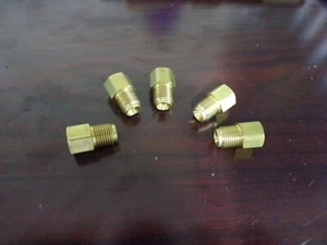 1/4 Male x 3/16 Female Inverted Flare Dual Master Cylinder Brake Adapter MJ - Picture 1 of 4